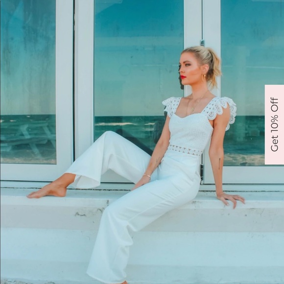 Twosisters The Label | White Jumpsuit - Picture 3 of 7